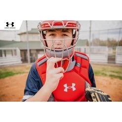 Under Armour Pro 4 NOCSAE Catcher's Equipment Gear Set Intermediate (Scarlet) -Baseball Shop ua3 dc9607bf 4745 48a9 9586 c51172b9d498