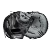 Wilson A360 Youth 31.5 Catchers Mitt -Baseball Shop wbw100190 8 a360 baseball 315 black grey 1