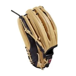 Wilson A2000 D33 11.75" Pitchers Glove -Baseball Shop wbw100392 3 a2000 leather d33 1175 blonde black 1