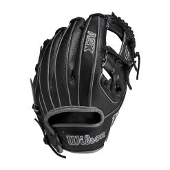 Wilson A2K 1786 With SuperSkin WBW100890115 11.5" Baseball Fielders Glove -Baseball Shop wbw100890 0 a2k if 1786ss 115 blackss grey 1