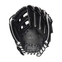 Wilson A500 WBW100898105 10.5" Youth Fielders Glove -Baseball Shop wbw100898 1 a500 bb 105 boys black white blonde 1