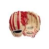 Wilson A500 WBW10089911 11" Youth Fielders Glove -Baseball Shop wbw100899 8 a500 bb 11 boys blonde red white 1