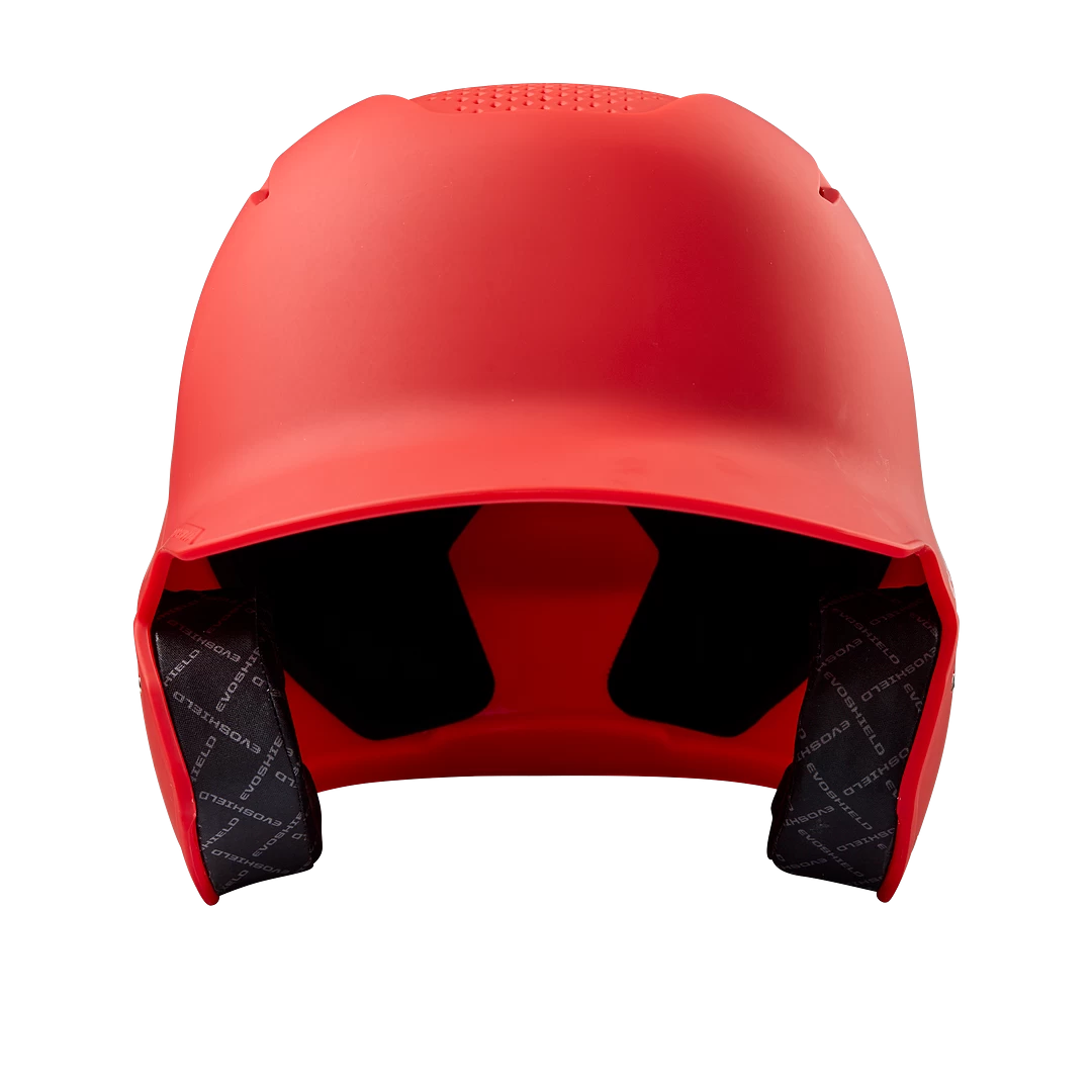 Evoshield XVT Matte Adult Baseball Batters Helmet (Scarlet) 9 Evoshield XVT Matte Adult Baseball Batters Helmet (Scarlet) - Image 7