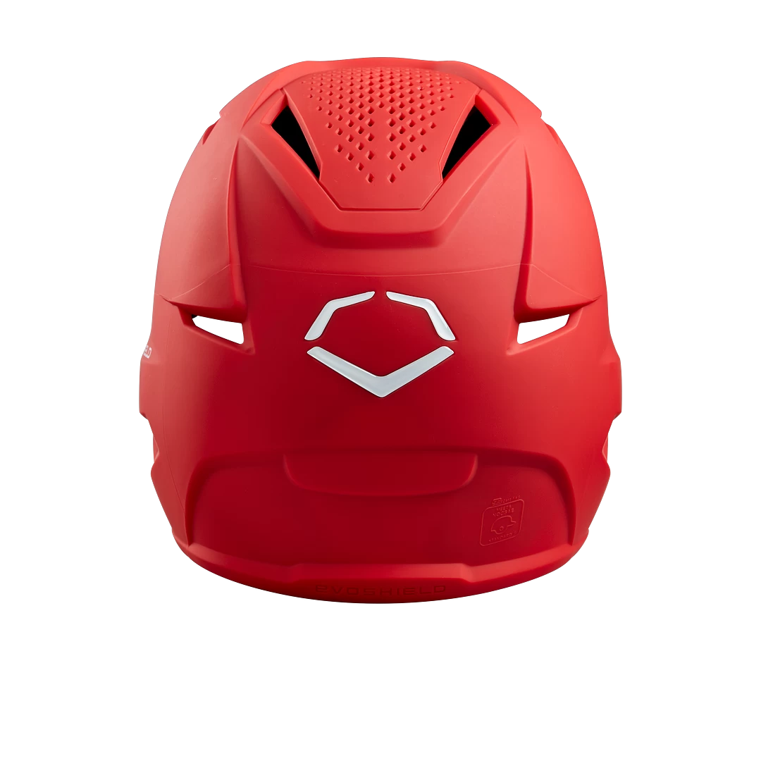 Evoshield XVT Matte Adult Baseball Batters Helmet (Scarlet) 13 Evoshield XVT Matte Adult Baseball Batters Helmet (Scarlet) - Image 11