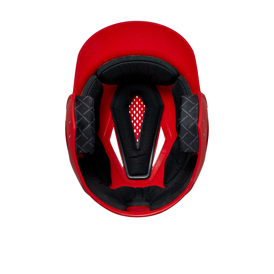 Evoshield XVT Matte Adult Baseball Batters Helmet (Scarlet) 12 Evoshield XVT Matte Adult Baseball Batters Helmet (Scarlet) - Image 10